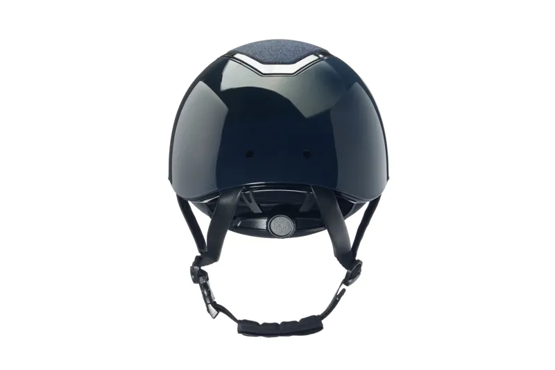 Charles Owen EQx Kylo Sparkly Riding Helmet Navy Gloss/Pewter-3